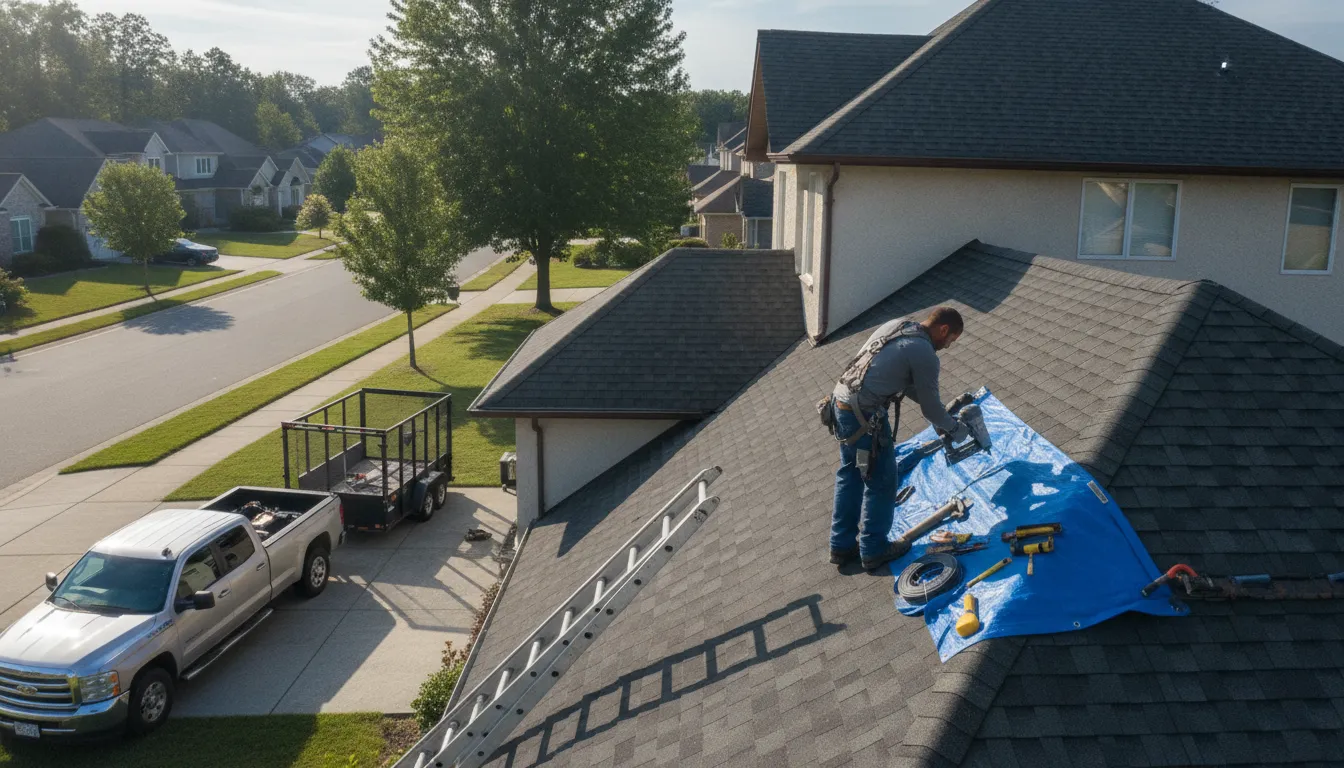 Trusted Storm Damage Roof Repair for Elberfeld Homes & Businesses